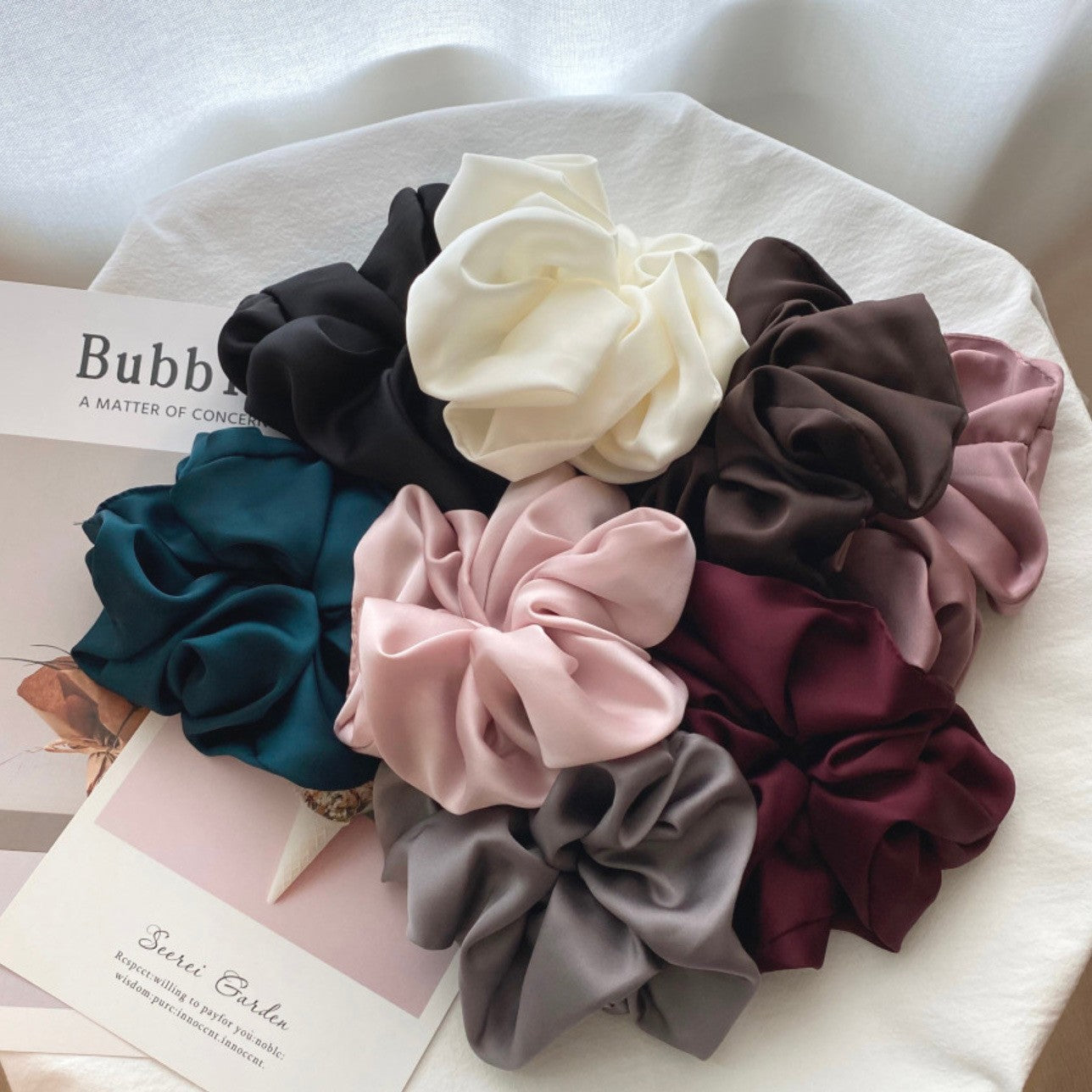 Scrunchie de Cetim