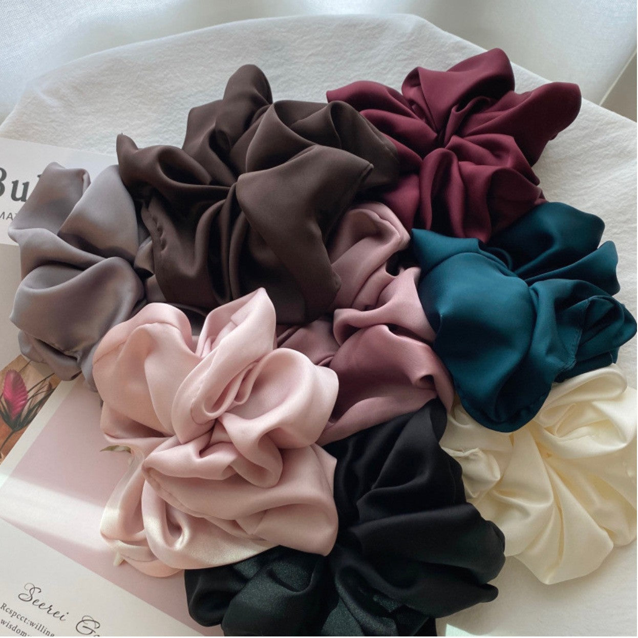 Scrunchie de Cetim