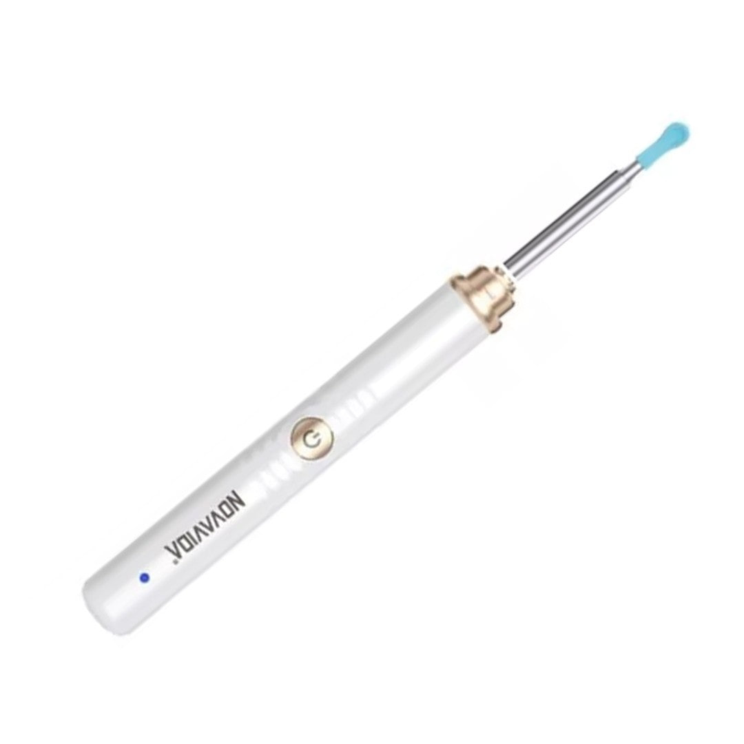 Limpador de Ouvido Completo com Pinça Lanterna Seringa e Otoscópio