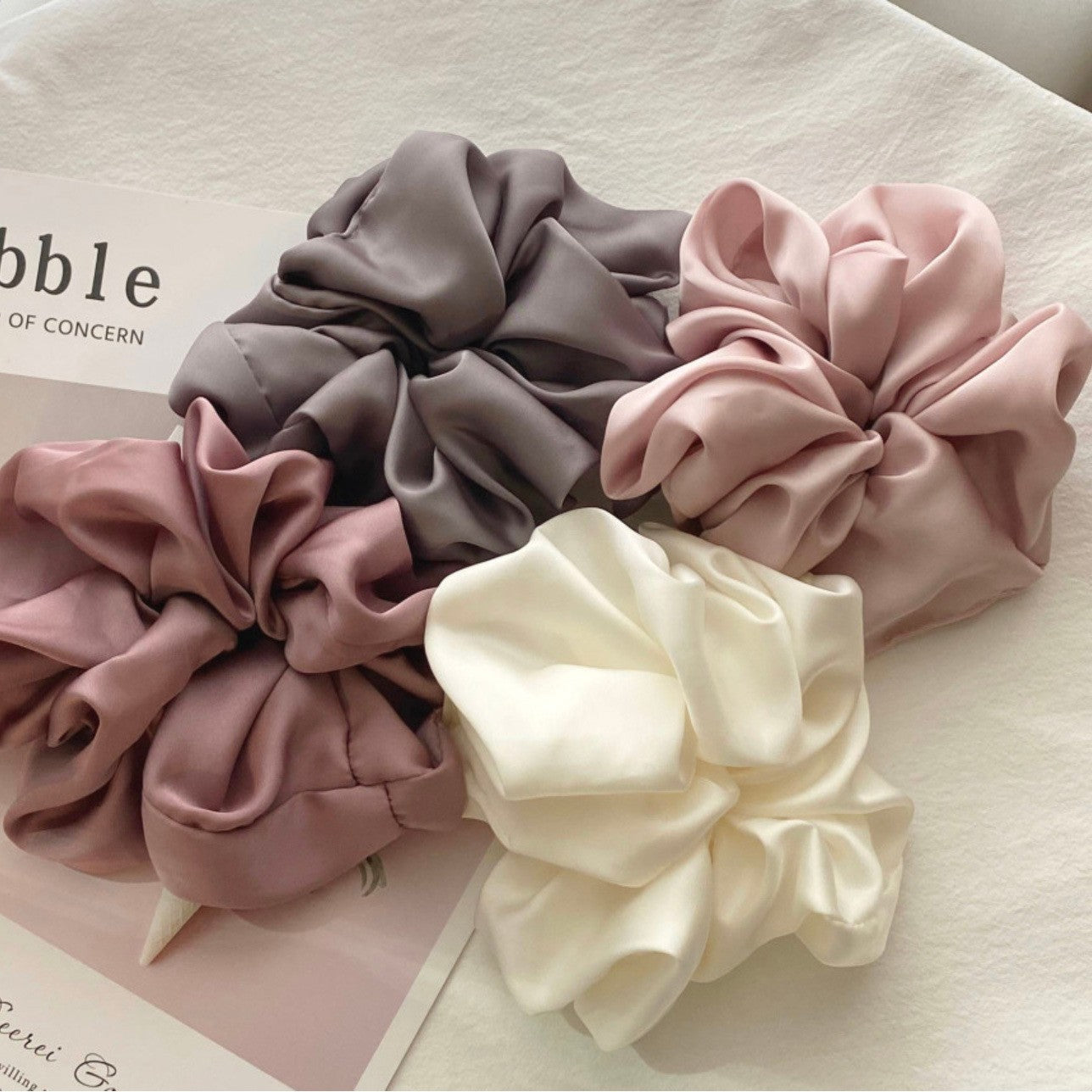 Scrunchie de Cetim