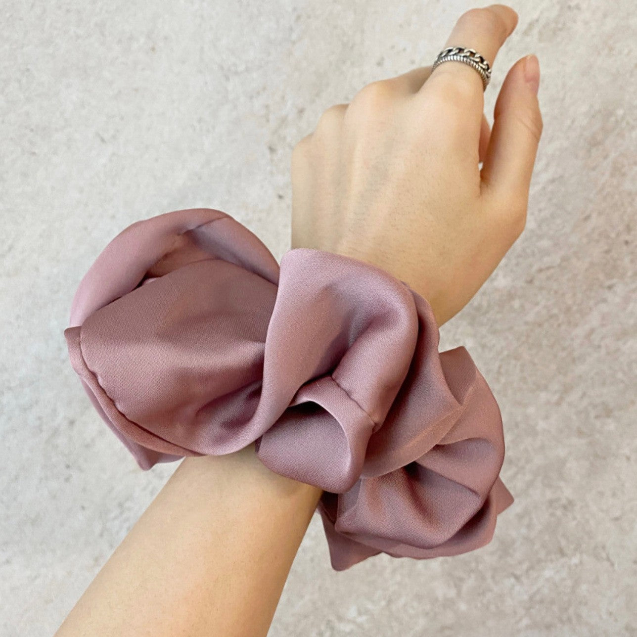 Scrunchie de Cetim